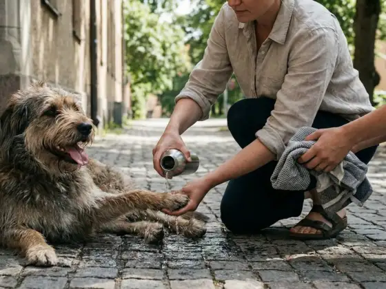 Hund flåsar mycket? Så skiljer du normalt från fara!